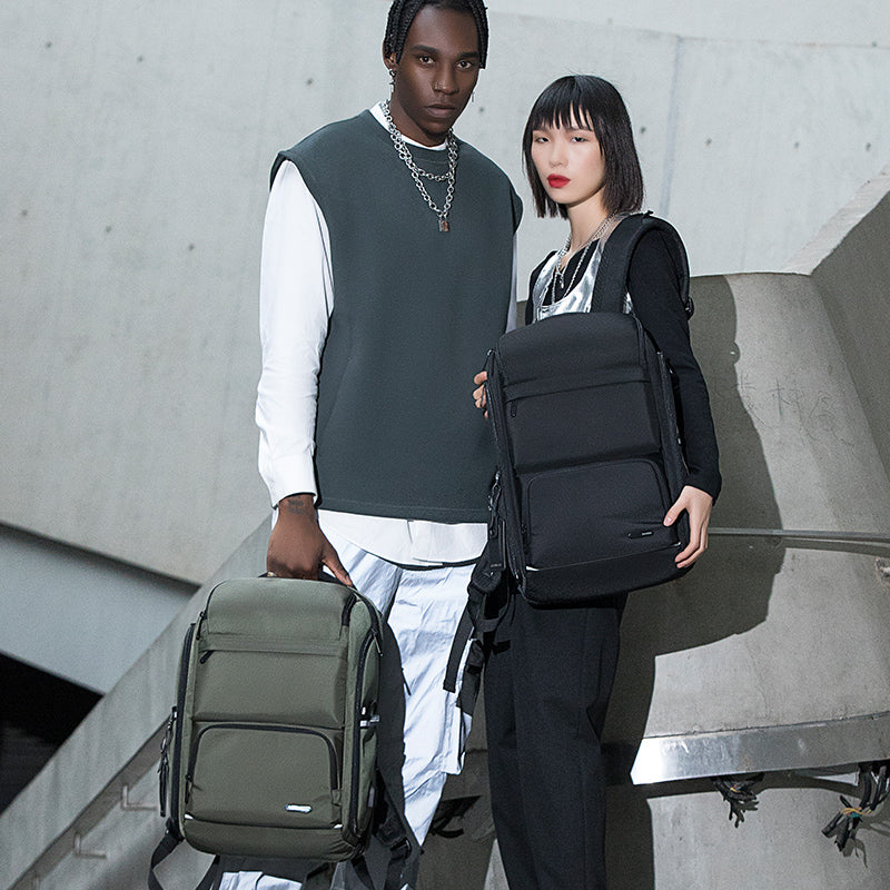 Multi-Functional Travel Computer Bag Large Capacity Expandable Backpack