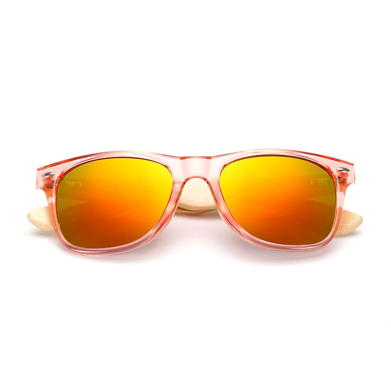 Wood Frame Style Sunglasses