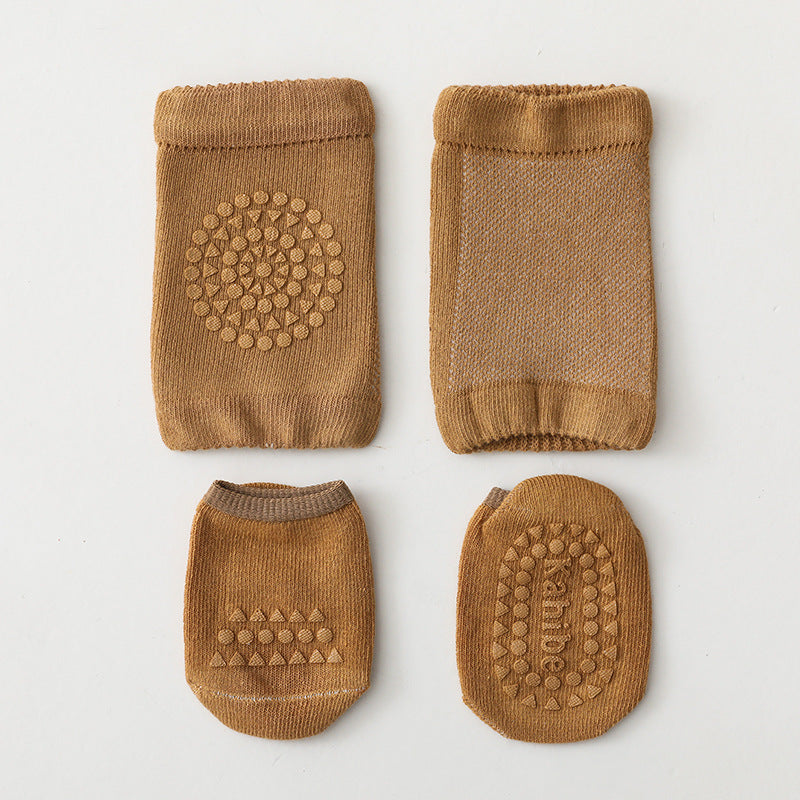 Baby Floor Socks Set Non-Slip Crawling Protection