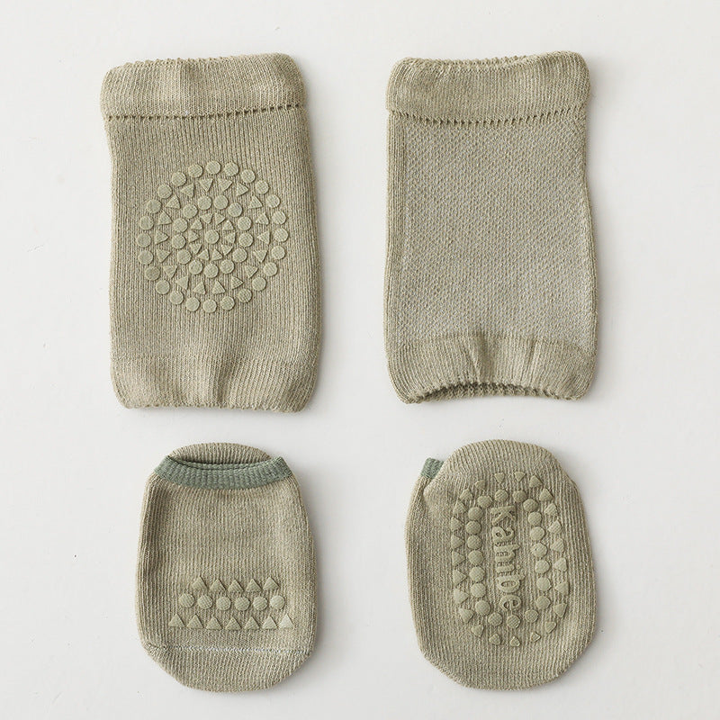 Baby Floor Socks Set Non-Slip Crawling Protection