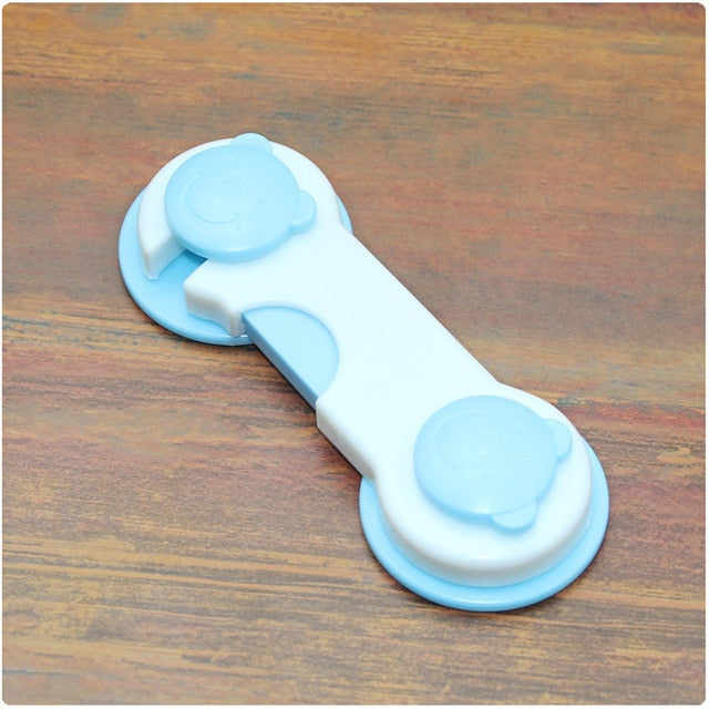 Plastic Cabinet Lock Child Safety Baby Protection From Children Safe Locks for Refrigerators Baby Security Drawer Latches