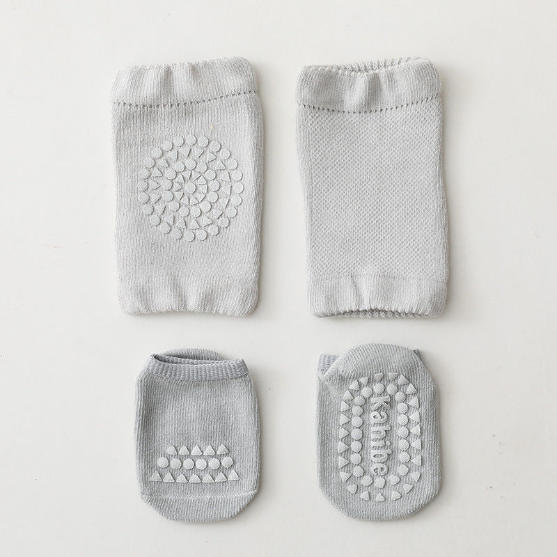 Baby Floor Socks Set Non-Slip Crawling Protection