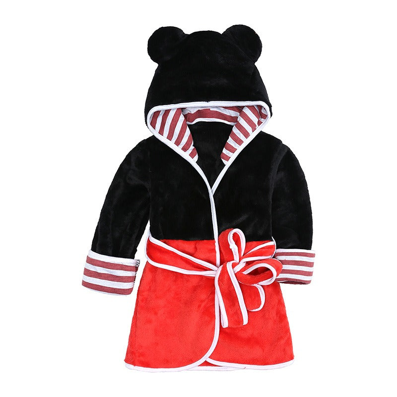 Children/Baby Cartoon Bathrobe Multi-Color Boys or Girls