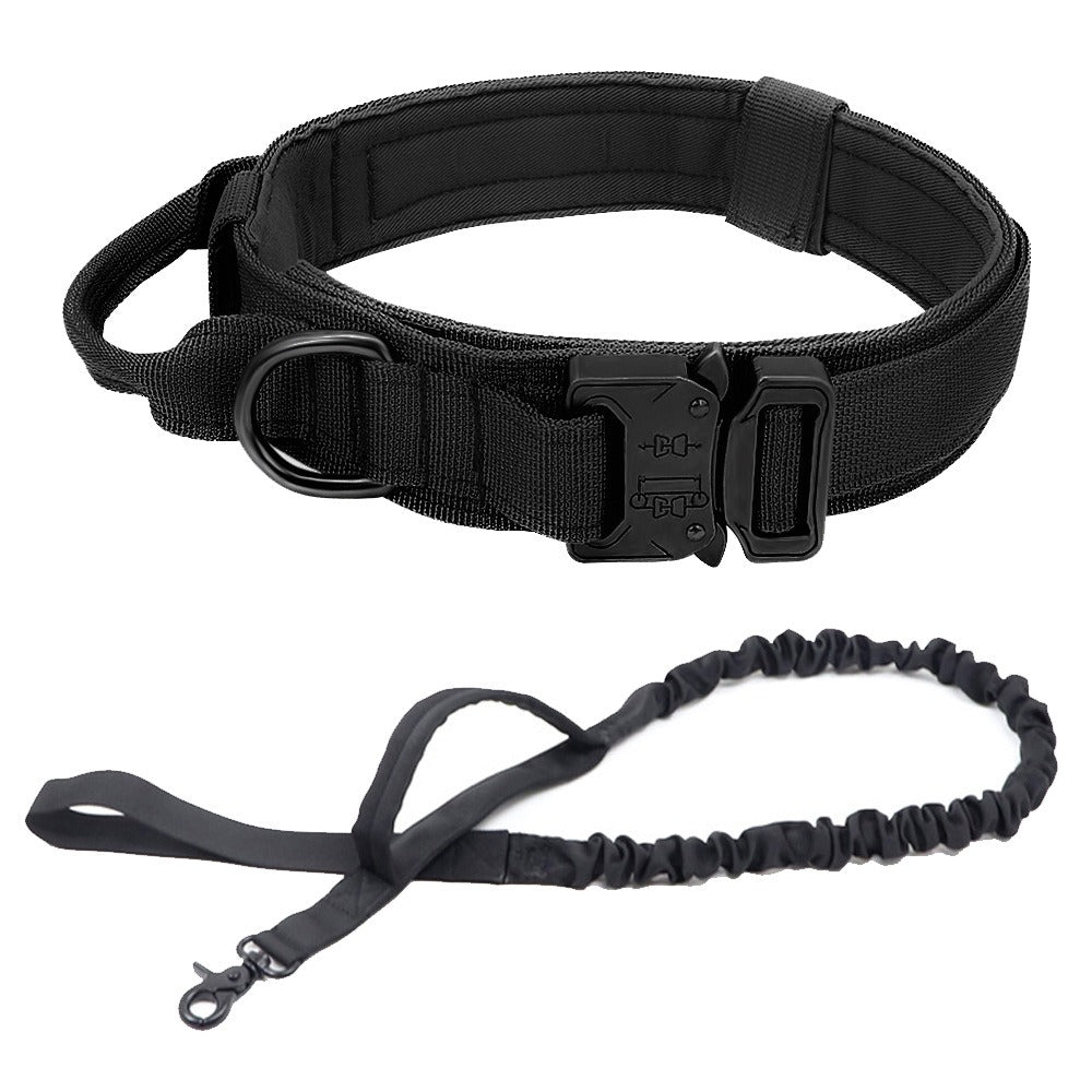 Tactical Style Dog Collar and Leash