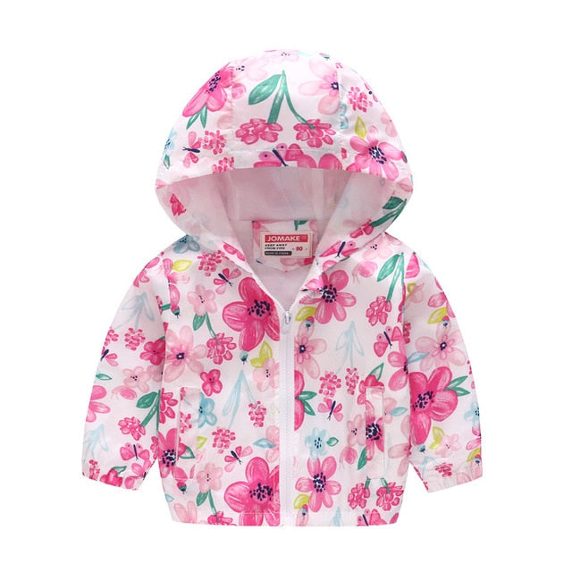 Children Windbreaker Hoodie-Toddler Baby Infant Sizes