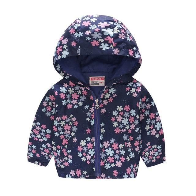 Children Windbreaker Hoodie-Toddler Baby Infant Sizes