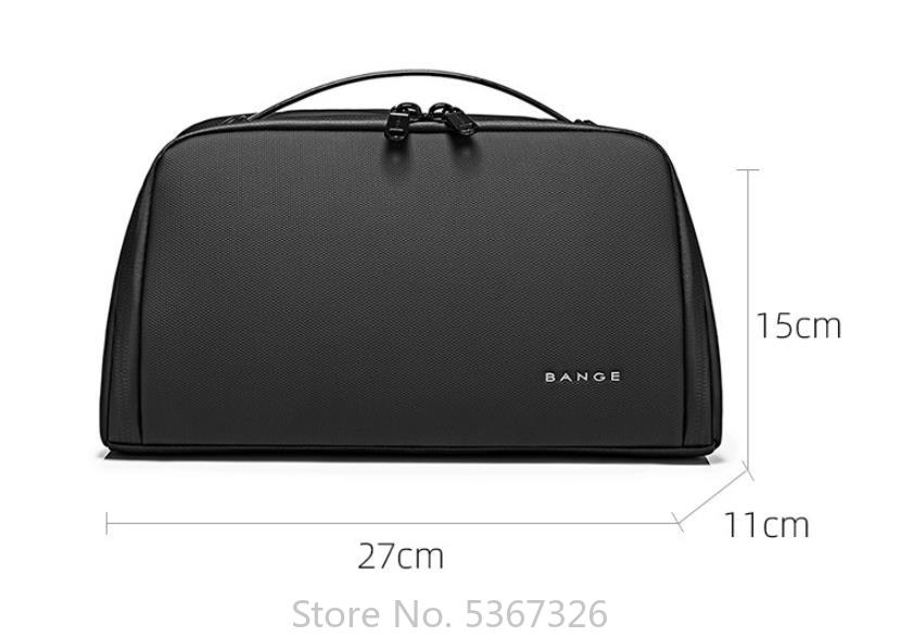 New Water Resistant Wash Bag For Men And Women Convenient Storage Cosmetic Bag Simple Dry & Wet Seperation