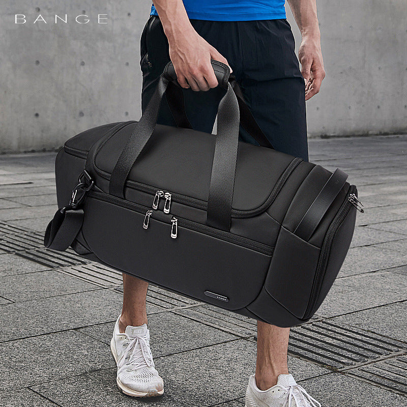 Travel Leisure Fitness Bag Multi-Functional Outdoor Diagonal Bag Dry And Wet Compartments
