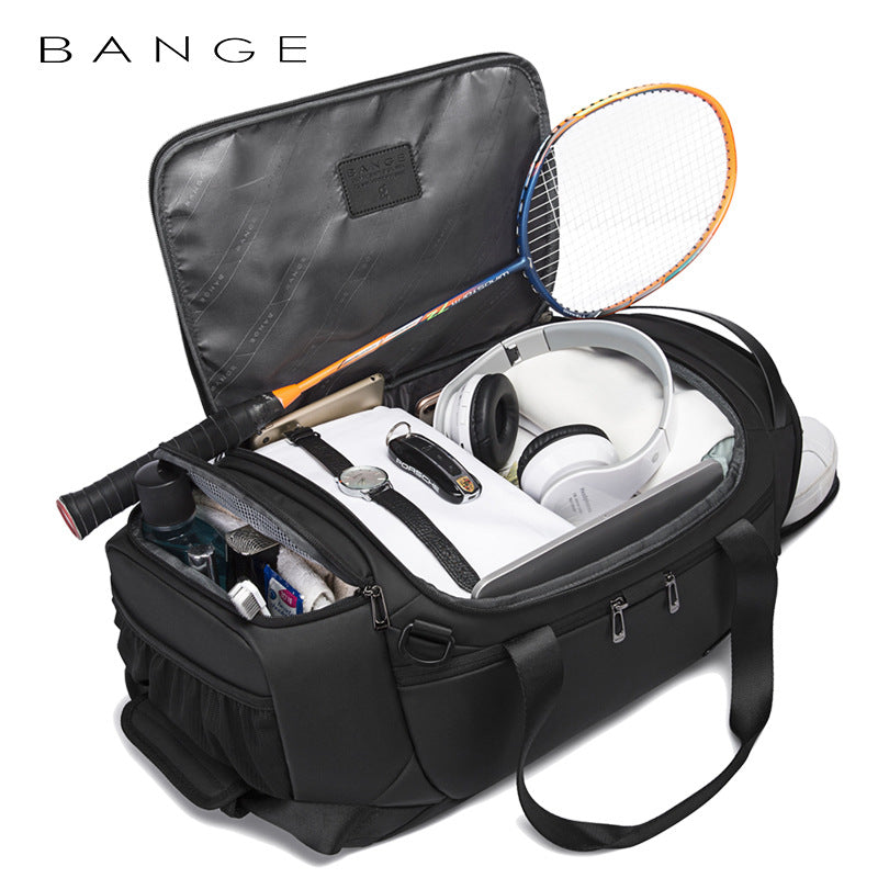 Travel Leisure Fitness Bag Multi-Functional Outdoor Diagonal Bag Dry And Wet Compartments