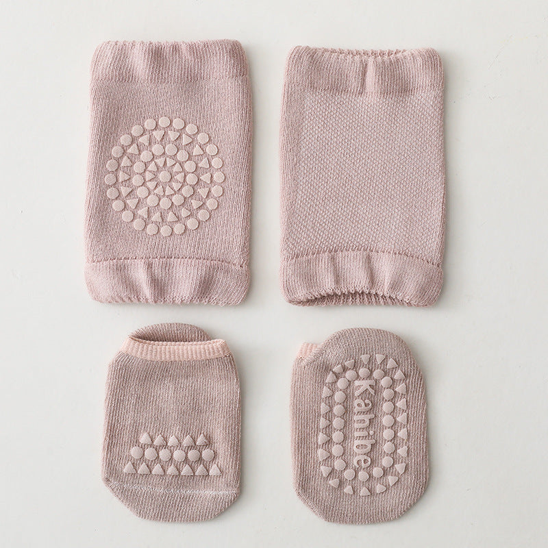 Baby Floor Socks Set Non-Slip Crawling Protection