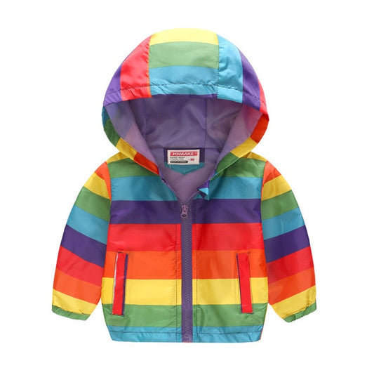 Children Windbreaker Hoodie-Toddler Baby Infant Sizes