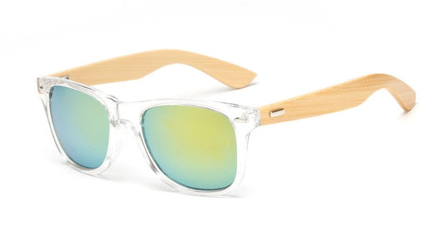 Wood Frame Style Sunglasses