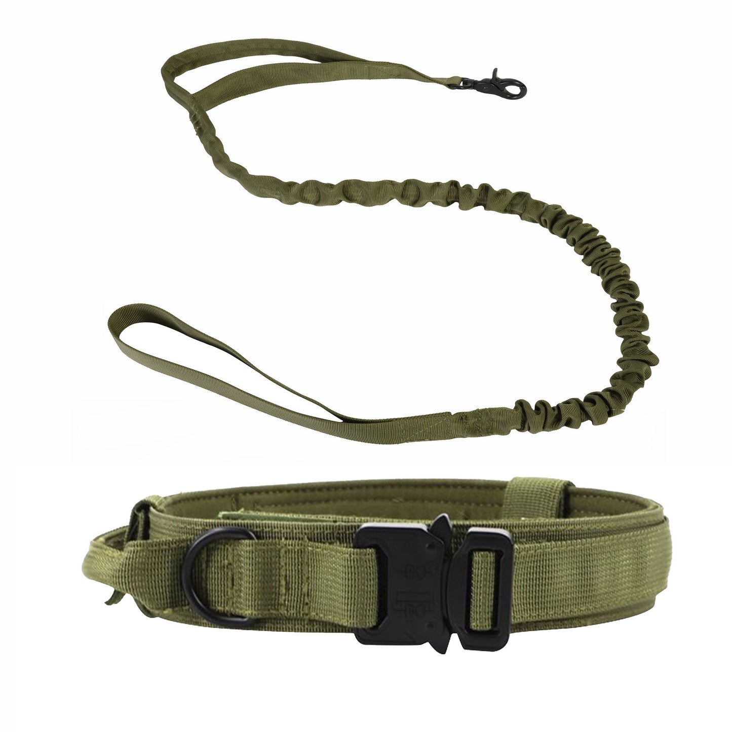 Tactical Style Dog Collar and Leash