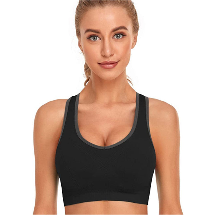 Beautiful Back Quick Drying Shock Absorption High Intensity Sports Bra