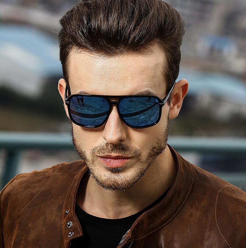 Oversized Sunglasses Men Polarized Mirror Goggles Driving Sun Glasses Man Brand Designer Retro HD Driver Sunglass