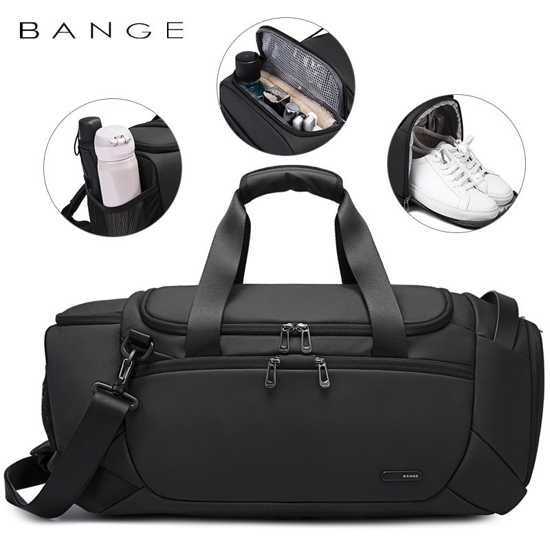 Travel Leisure Fitness Bag Multi-Functional Outdoor Diagonal Bag Dry And Wet Compartments