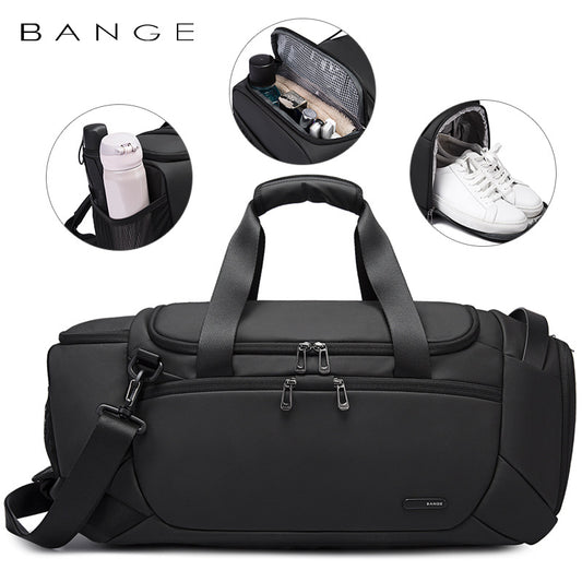Travel Leisure Fitness Bag Multi-Functional Outdoor Diagonal Bag Dry And Wet Compartments