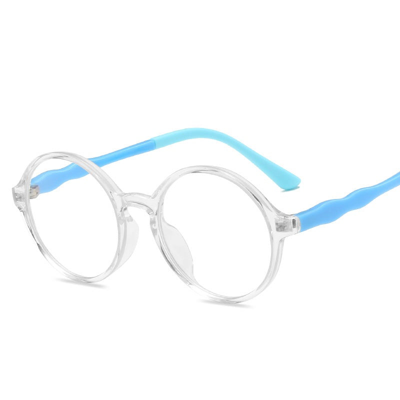 Round Frame Anti-blue Colorful Kids' Glasses