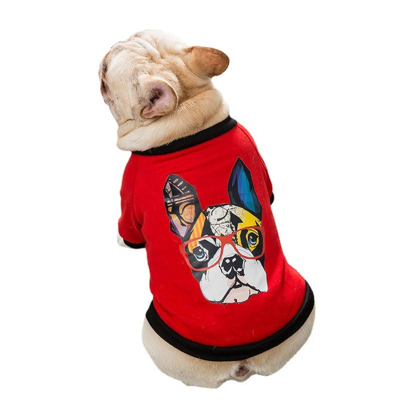 Creative Printed Shirts For Small and Medium Size Dog