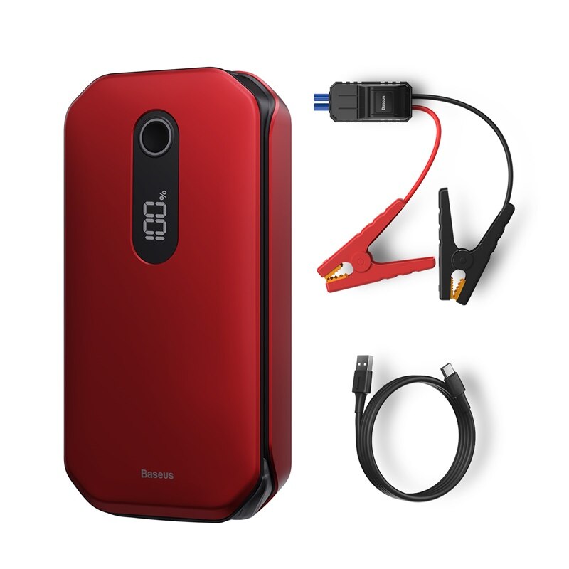 1000A Car Jump Starter Power Bank 12000mAh Portable Battery Station