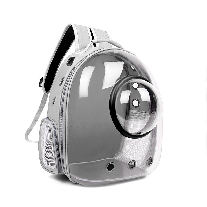 Transparent Pet Capsule Cat Dog Bag Breathable Double Shoulder