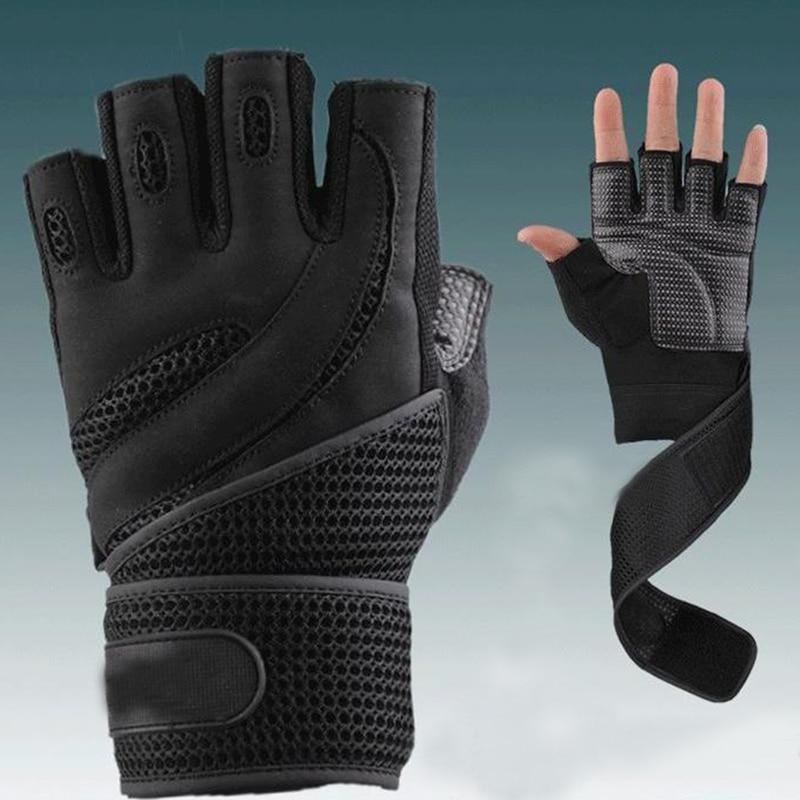 Men Gym Body Building Fitness Gloves