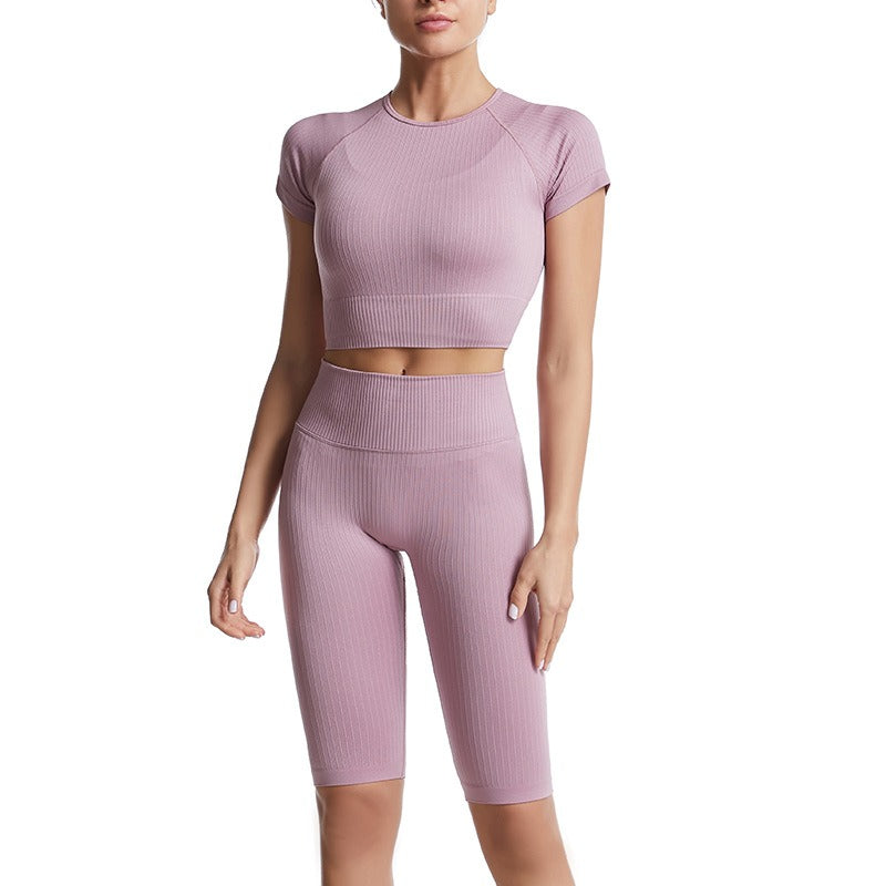 Threaded Yoga Suit