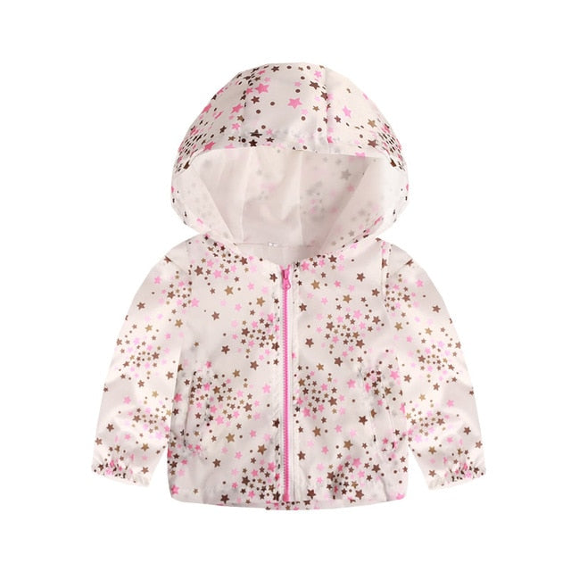 Children Windbreaker Hoodie-Toddler Baby Infant Sizes