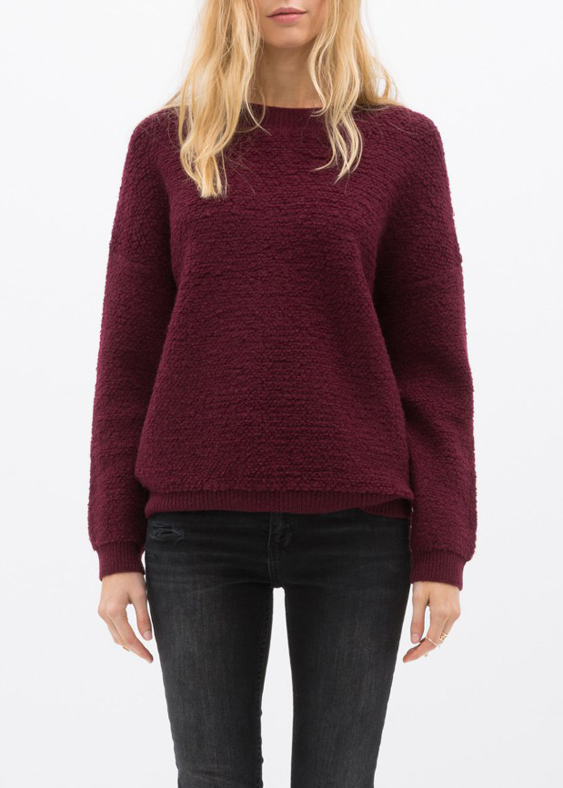 Rag Wool Knit Crew Neck