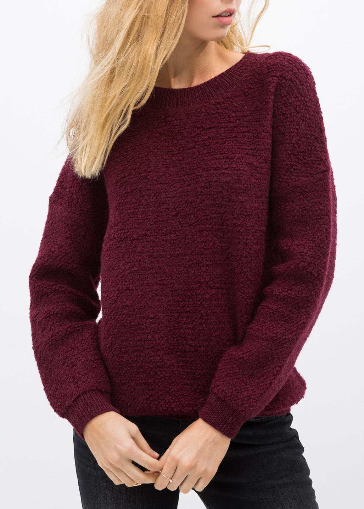 Rag Wool Knit Crew Neck