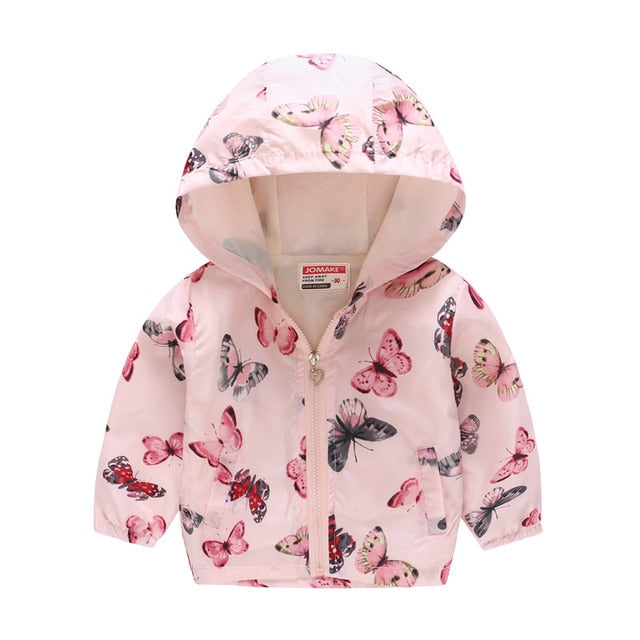 Children Windbreaker Hoodie-Toddler Baby Infant Sizes