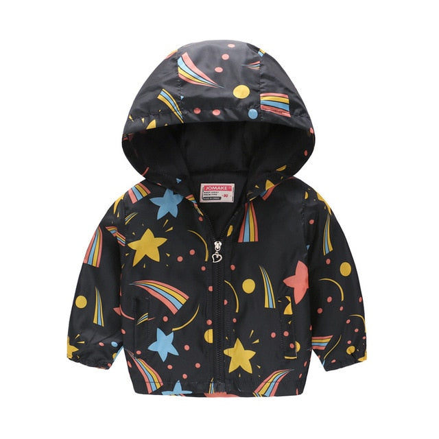 Children Windbreaker Hoodie-Toddler Baby Infant Sizes