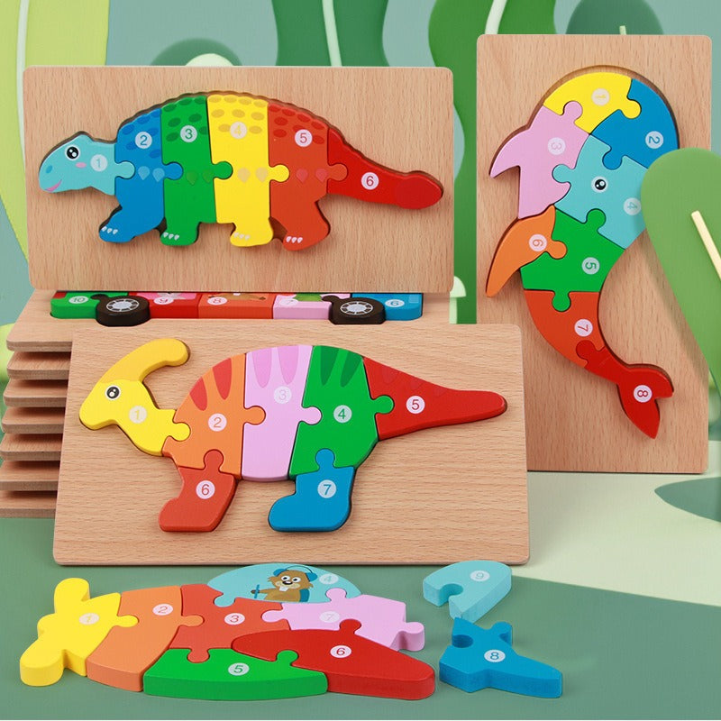 Dinosaur DIY Puzzle 3-6 Years