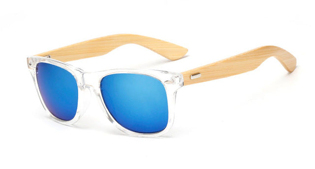 Wood Frame Style Sunglasses