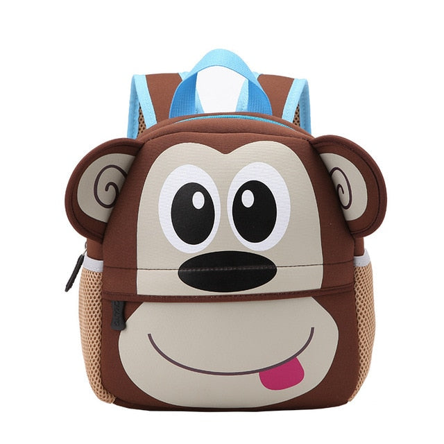 3D Animal Children Baby Backpack