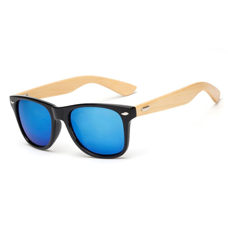 Wood Frame Style Sunglasses