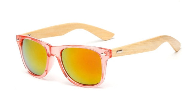 Wood Frame Style Sunglasses