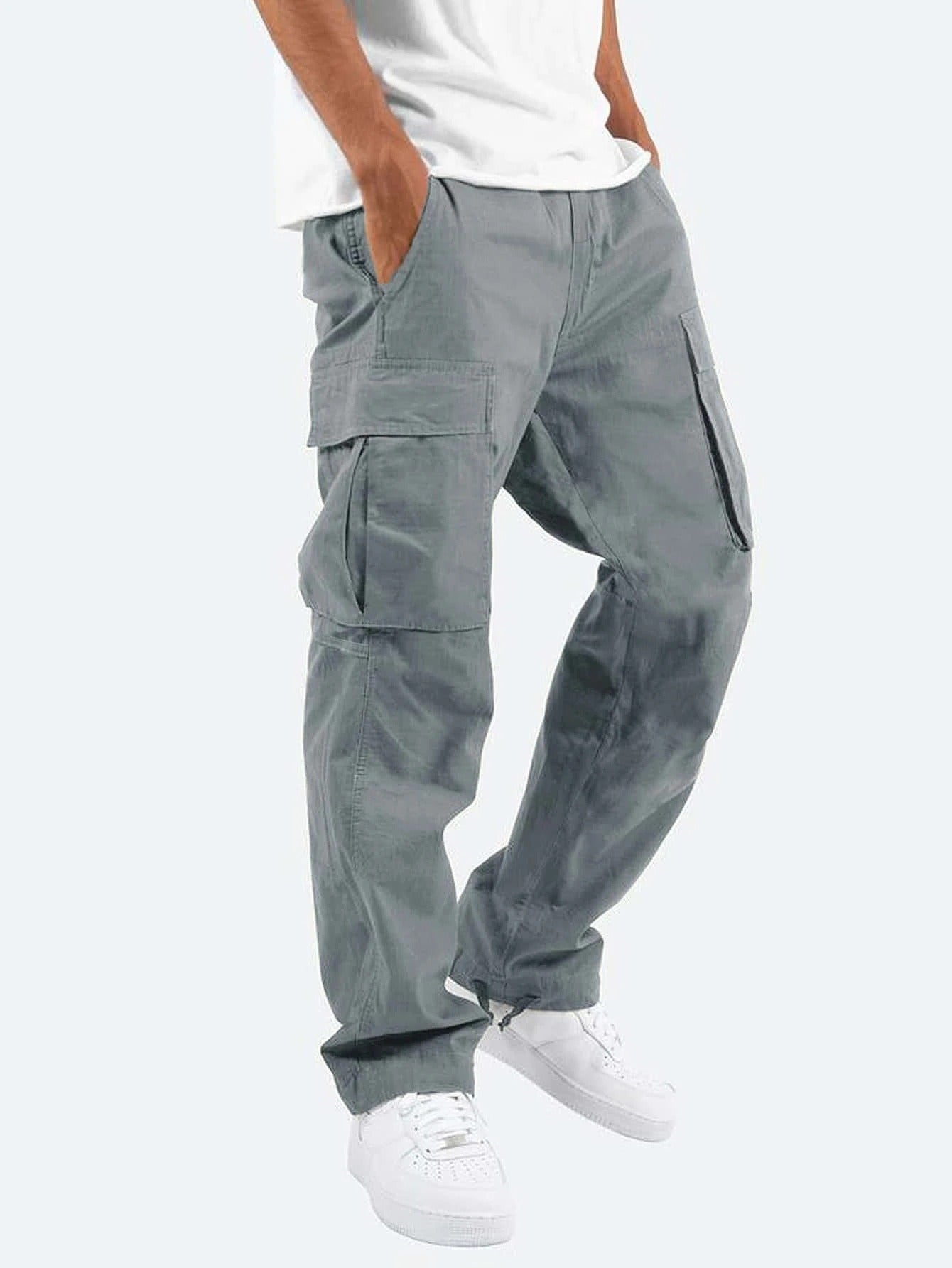 Men's Multi Pocket Casual Pants