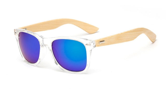 Wood Frame Style Sunglasses