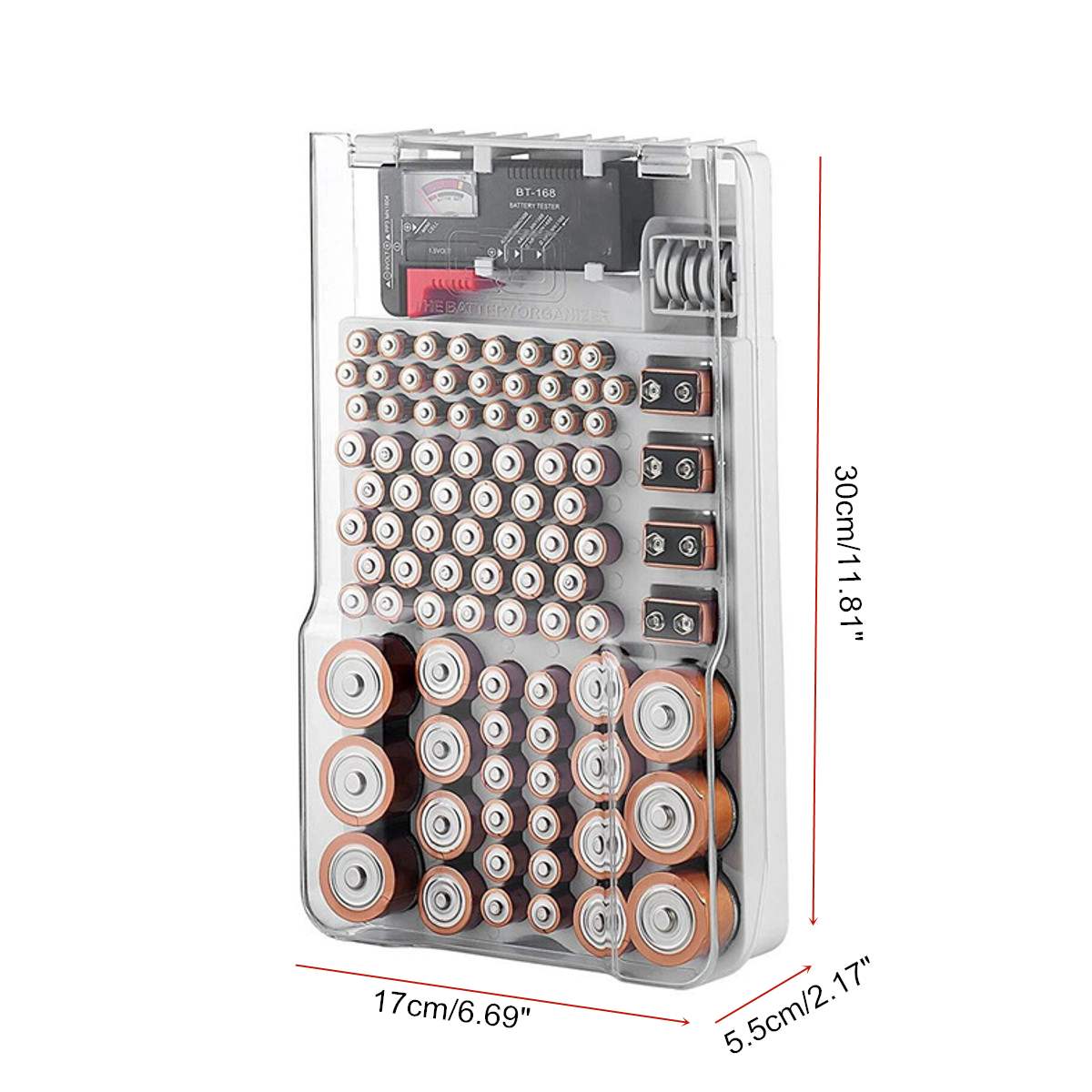 Portable Battery Capacity Tester Storage Box