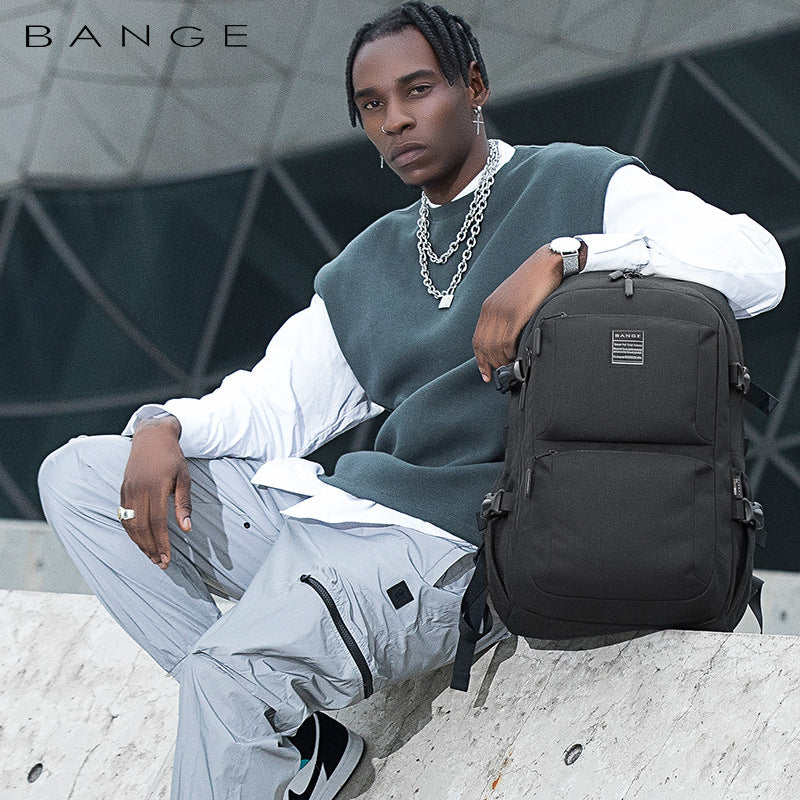Outdoor Leisure Style Computer Bag Backpack Large Capacity