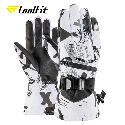 CoolFit Men Women Ski Gloves Ultralight Waterproof Winter Warm Gloves Snowboard Gloves