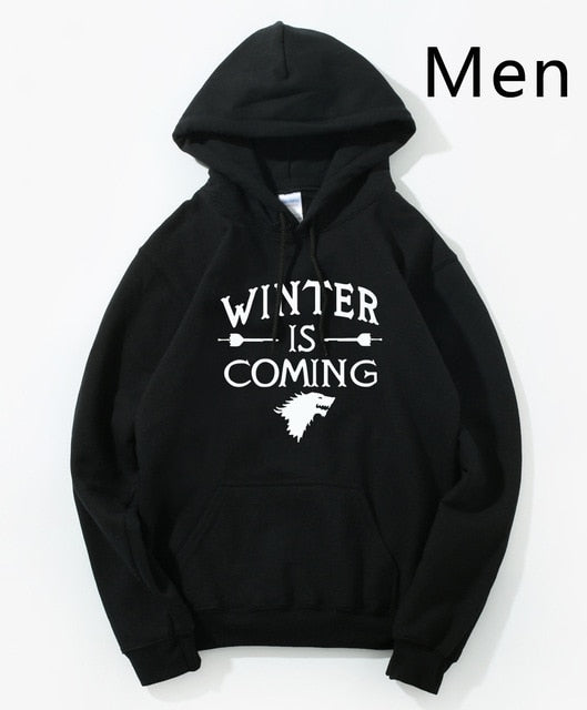 Game of Thrones Style Hoodie Men Winter Autumn Sweater