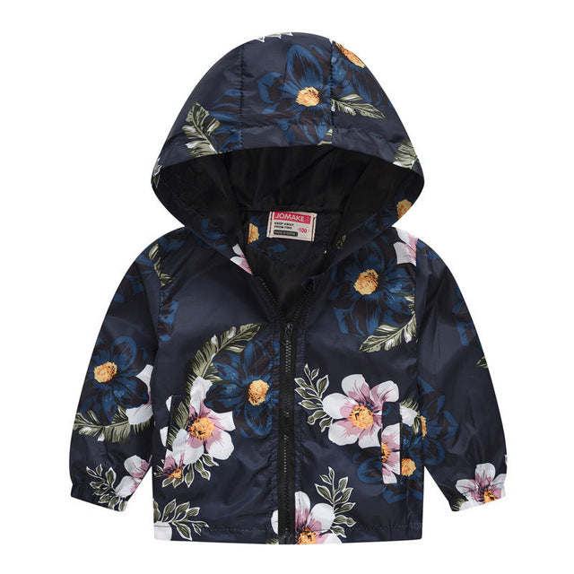 Children Windbreaker Hoodie-Toddler Baby Infant Sizes