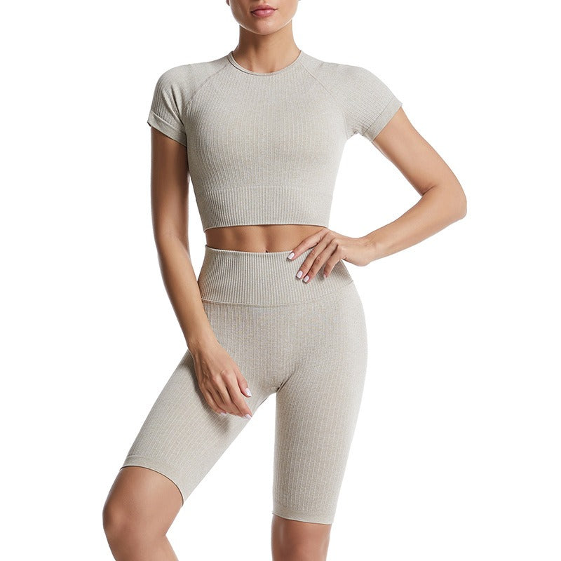 Threaded Yoga Suit