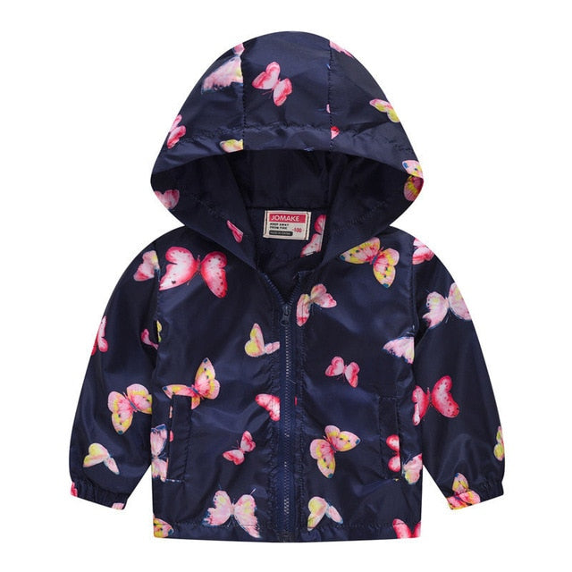 Children Windbreaker Hoodie-Toddler Baby Infant Sizes