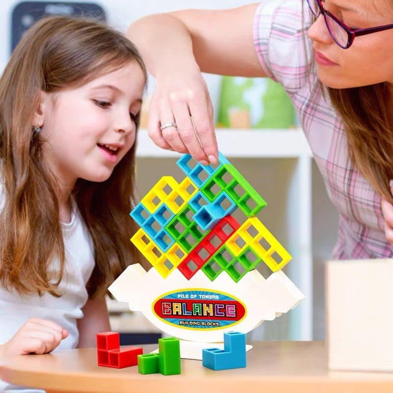 Balance, Building, Stacking Toy Block Tabletop Game