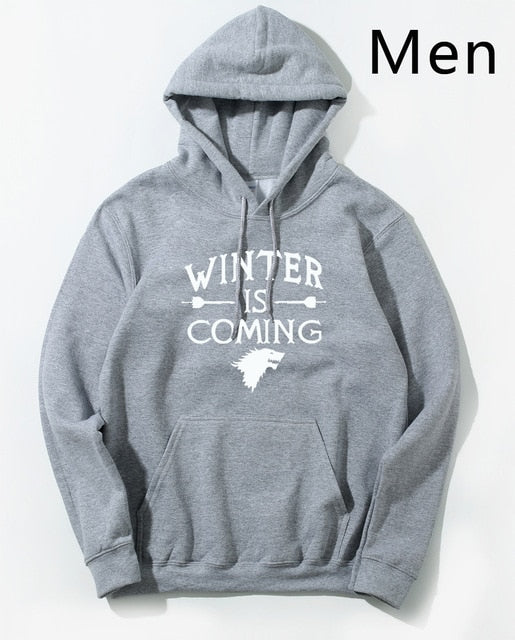 Game of Thrones Style Hoodie Men Winter Autumn Sweater