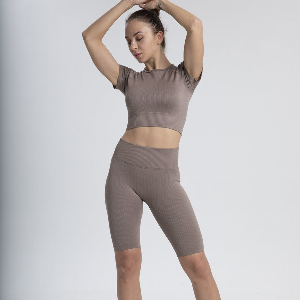 Threaded Yoga Suit