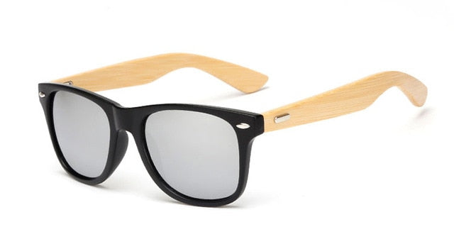 Wood Frame Style Sunglasses